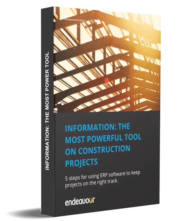 Information the most powerful tool on construction projects Endeavour eBook